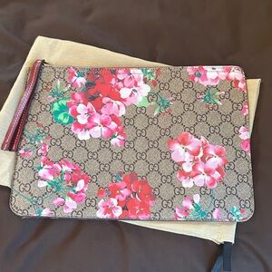 Floral Print Clutch